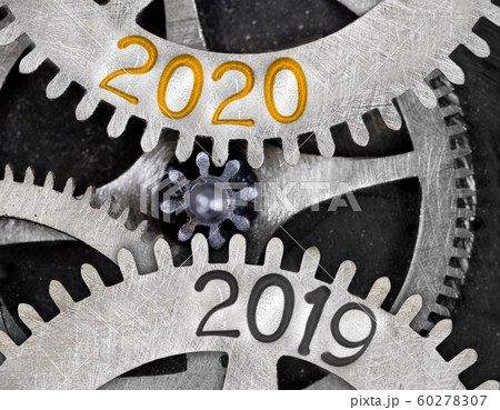 Metal Wheels with New Year 2020 60278307