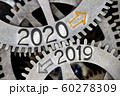 Metal Wheels with New Year 2020 60278309