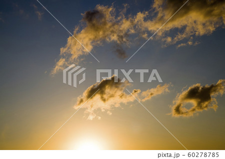 yellowed orange sky yellowed orange sky 60278785