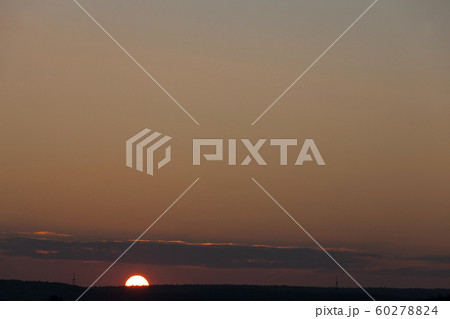 yellowed orange sky yellowed orange sky 60278824