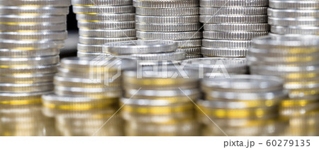 stack of o coins 60279135