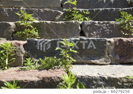 old stone crumbling staircase old stone crumbling staircase 60279250