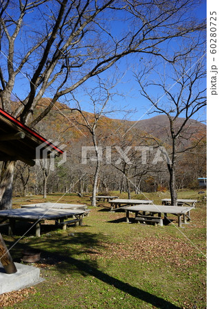早池峰山が見えるタイマグラキャンプ場 60280725