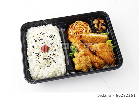 エビフライの入ったお弁当 エビフライの入ったお弁当 60282361