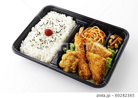 エビフライの入ったお弁当 エビフライの入ったお弁当 60282365
