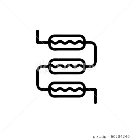 The water purification stages are an icon vector. Isolated contour symbol illustration The water purification stages are an icon vector. Isolated contour symbol illustration 60284246