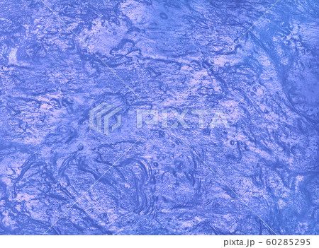 Liquid texture toned in the trendy color Phantom Blue. Popular background. 60285295