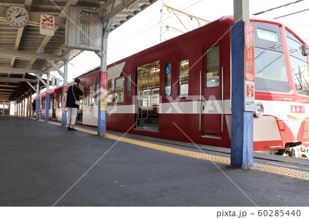 馬橋駅の流山電鉄の電車 馬橋駅の流山電鉄の電車 60285440