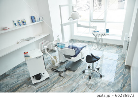 Light modern stomatological room is welcoming patients 60286972
