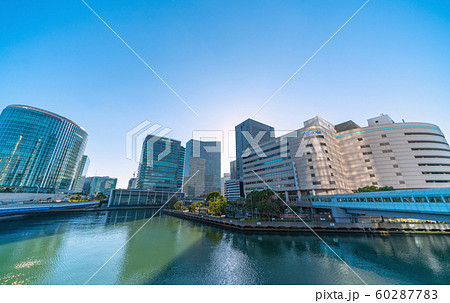 日本の横浜都市景観 そごう横浜店などを望む 日本の横浜都市景観 そごう横浜店などを望む 60287783