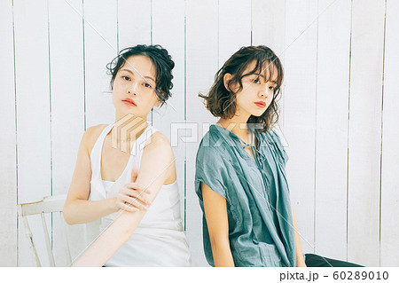 ヘアスタイル　２ショット 60289010