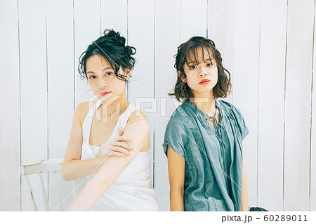 ヘアスタイル　２ショット 60289011