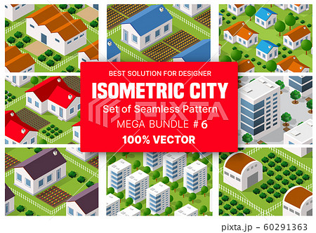 Isometric set of blocks module of areas 60291363