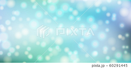 Blue bokeh background. Christmas glowing lights with sparkles. Holiday decorative effect. 60291445