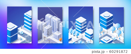 Isometric set module city Isometric set module city 60291872