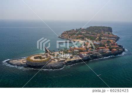 Aerial view of Goree Island. Goree. Dakar, 60292425