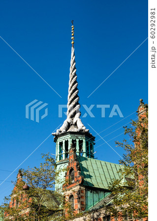 Borsen tower from the old stock exchange 60292981