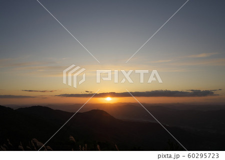 《岡山県》大平山展望台からの眺め 《岡山県》大平山展望台からの眺め 60295723