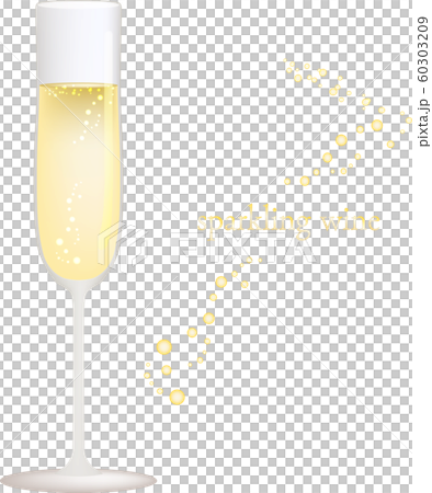 スパークリングワイン_シャンパングラス_フルートグラス_ベクター_イラスト_ドリンク_お酒 スパークリングワイン_シャンパングラス_フルートグラス_ベクター_イラスト_ドリンク_お酒 60303209
