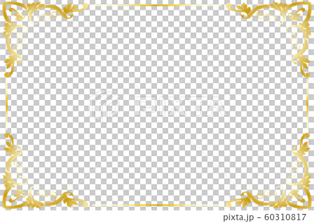 Gold Frame Stock Illustration