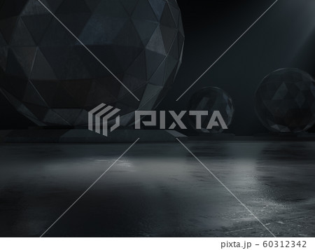 Product showcase with light spot on background, abstract space background.3D rendering Product showcase with light spot on background, abstract space background.3D rendering 60312342