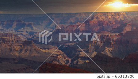 Grand Canyon aerial view. Grand Canyon aerial view. 60313800