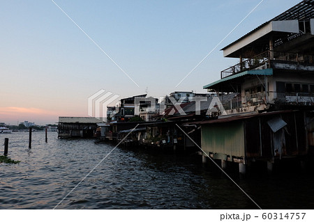 A pile of old Asian shacks A pile of old Asian shacks 60314757