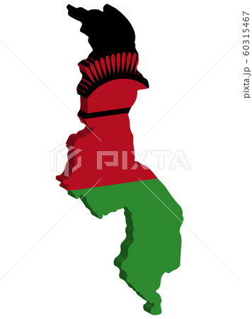 3D Malawi Map Flag Vector illustration Eps 10 3D Malawi Map Flag Vector illustration Eps 10 60315467