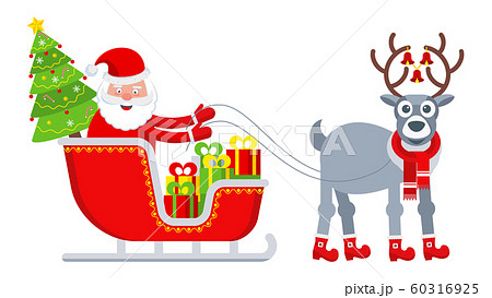 Funny happy Santa Claus. Celebration of Merry Christmas 60316925
