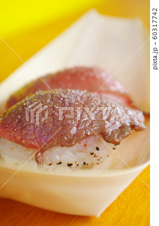 松阪肉の炙り寿司 松阪肉の炙り寿司 60317742