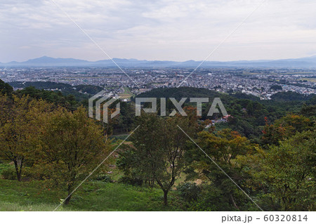 新潟県/ 春日山城跡 中腹からの眺望(春日山城阯) 新潟県/ 春日山城跡 中腹からの眺望(春日山城阯) 60320814