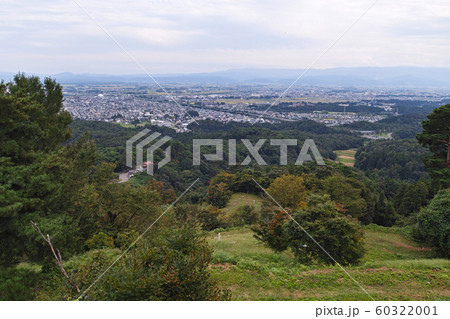 新潟県/ 春日山城跡 中腹からの眺望(春日山城阯) 新潟県/ 春日山城跡 中腹からの眺望(春日山城阯) 60322001
