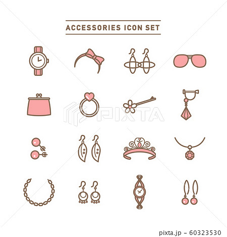 ACCESSORIES ICON SET ACCESSORIES ICON SET 60323530