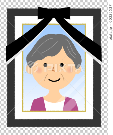 遺影写真 シニア女性 遺影写真 シニア女性 60323537