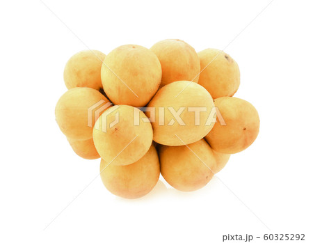 Lansium domesticum on white background Lansium domesticum on white background 60325292