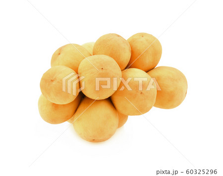 Lansium domesticum on white background 60325296