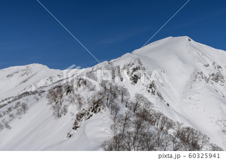 天神尾根から見た谷川岳 天神尾根から見た谷川岳 60325941