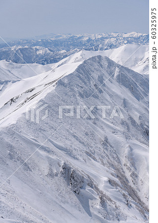 谷川岳から見たオジカ沢ノ頭 谷川岳から見たオジカ沢ノ頭 60325975