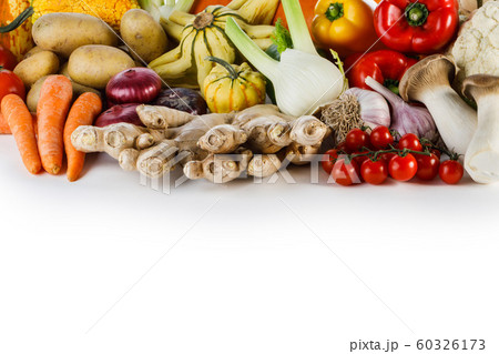 Harvest on white background Harvest on white background 60326173