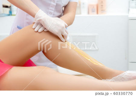 beautician hair removal procedure on the client's beautician hair removal procedure on the client's 60330770