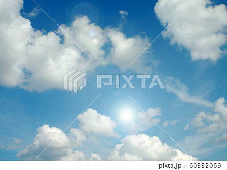 clouds in the blue sky 60332069