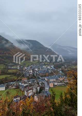 Traveling in Broto mountain Spain 60333105