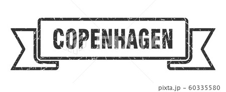 Copenhagen ribbon. Black Copenhagen grunge band 60335580