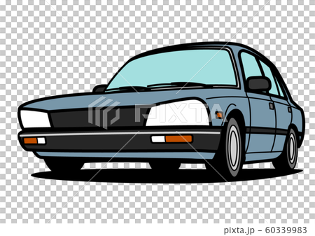 フレンチ地味系セダン グレー 自動車イラスト フレンチ地味系セダン グレー 自動車イラスト 60339983