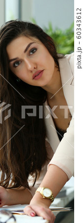 Adult beautiful happy smile fashion businesswoman Adult beautiful happy smile fashion businesswoman 60343612