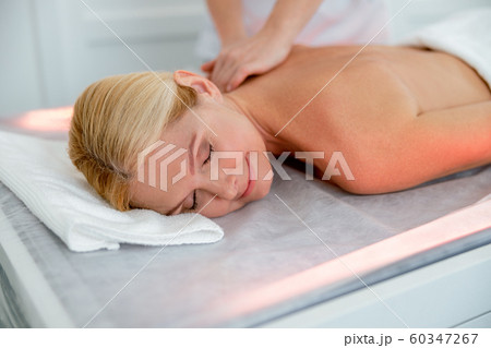 Woman Having Neck and Shoulder Massage in Spa Center Stock Photo - Image of  massage, professional: 143646814