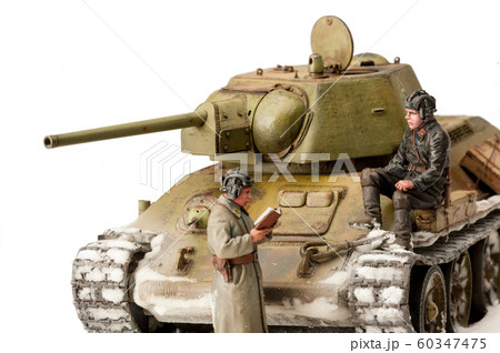 Halt of soviet t 34 tank crew Halt of soviet t 34 tank crew 60347475