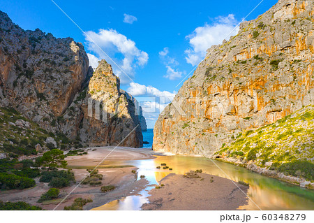 Torrente de Pareis, island of Mallorca, Balearic islands, Spain Torrente de Pareis, island of Mallorca, Balearic islands, Spain 60348279