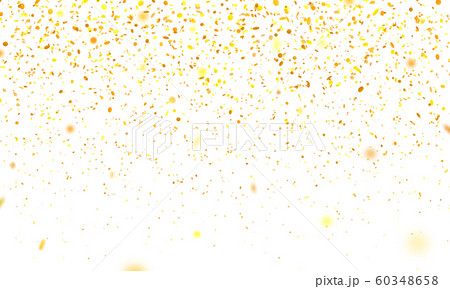 Golden flying confetti. Holiday background Golden flying confetti. Holiday background 60348658
