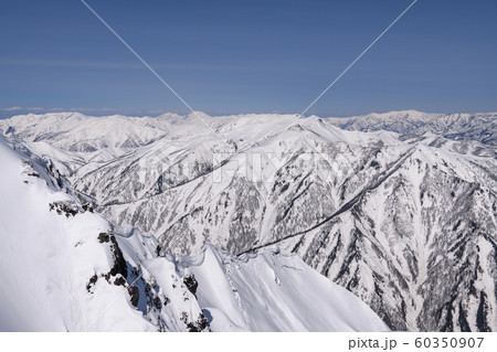 谷川岳から見た朝日岳 60350907